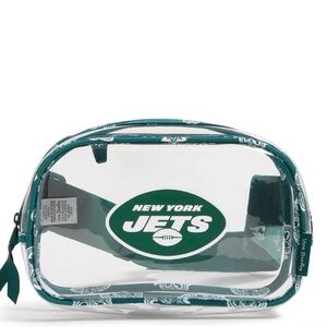 NWT! Clear Crossbody / Belt Bag Vera Bradley New York Jets